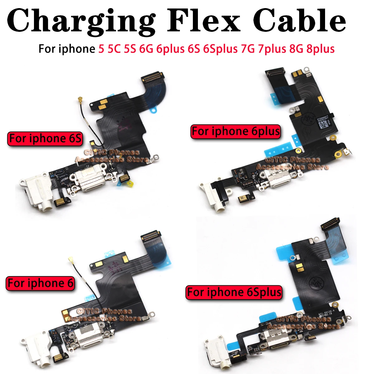 Usb C Hub - 5pcs สําหรับ iPhone 6 6S 7