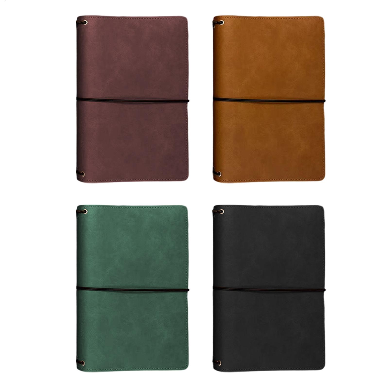 Laptop Sleeve - ปกสมุดบันทึก A5 หนัง PU วินเทจ ปกป้องสมุดบันทึกประจำวัน