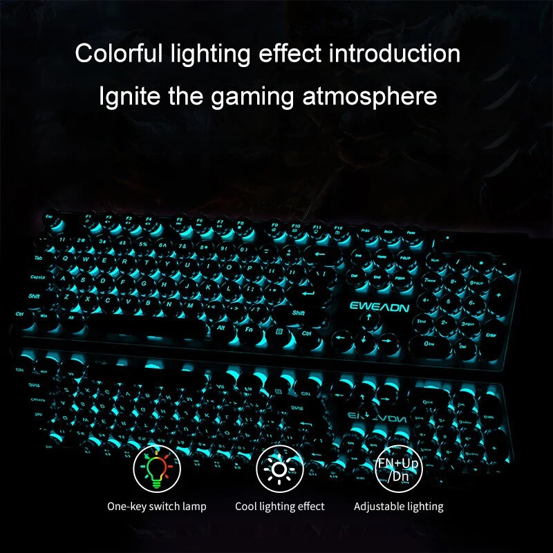 ชุดคีย์บอร์ดและเมาส์สไตล์เรโทร - Laptop Mouse บทวิจารณ์และราคา