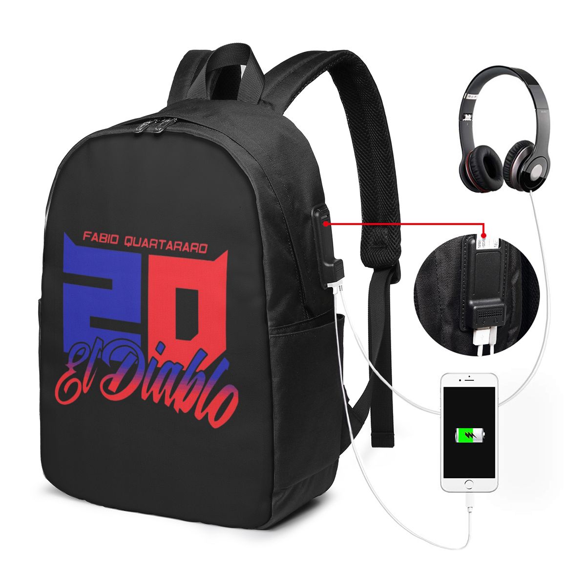ฟาบิโอ กวาร์ตาราโร เอล ดิอาโบล - Laptop Bag บทวิจารณ์และราคา