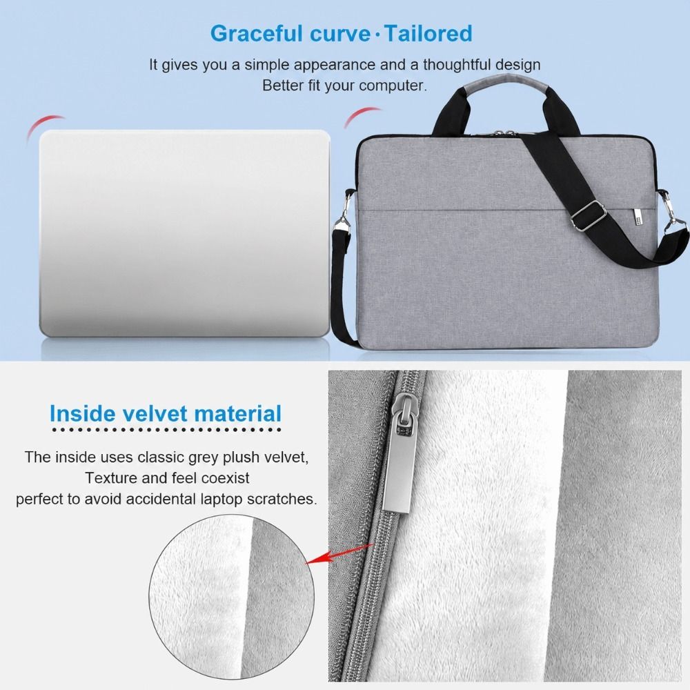 กระเป๋าใส่แล็ปท็อปแบบมีสายสะพา - Laptop Sleeve บทวิจารณ์และราคา