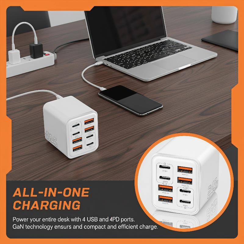 อะแดปเตอร์ชาร์จ GaN USB C 240W - Laptop Charger บทวิจารณ์และราคา
