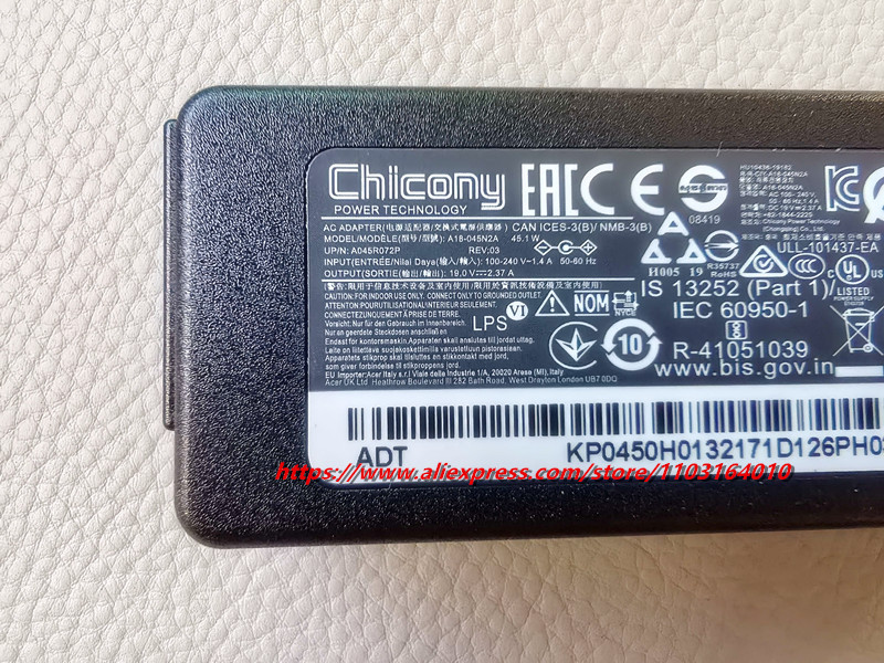 อะแดปเตอร์ชาร์จแล็ปท็อปแท้ 19V - Laptop Charger บทวิจารณ์และราคา