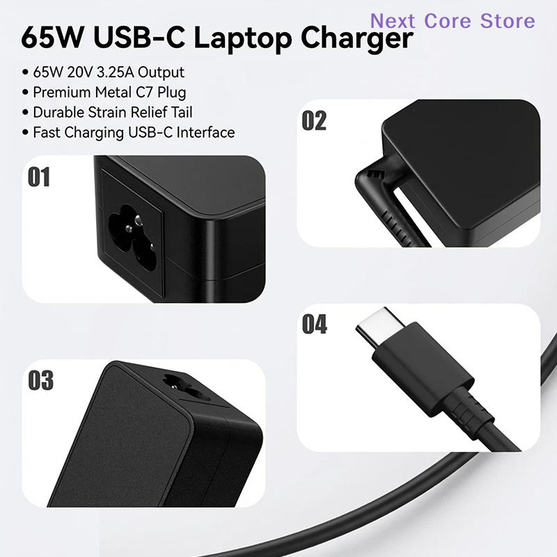 [NC]อะแดปเตอร์แปลงไฟ Type-C 20 - Laptop Charger บทวิจารณ์และราคา